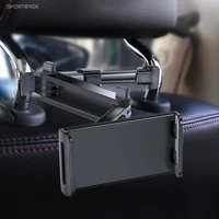 360 degree rotate stand auto universal car bracket headrest bracket support for tablet car seat back phone holder accessories