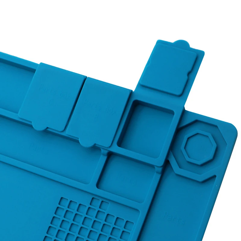 

Heat Insulation Silicone Soldering Mat Heat-Resistant Soldering Station Repair Insulator Pad Woking Mat