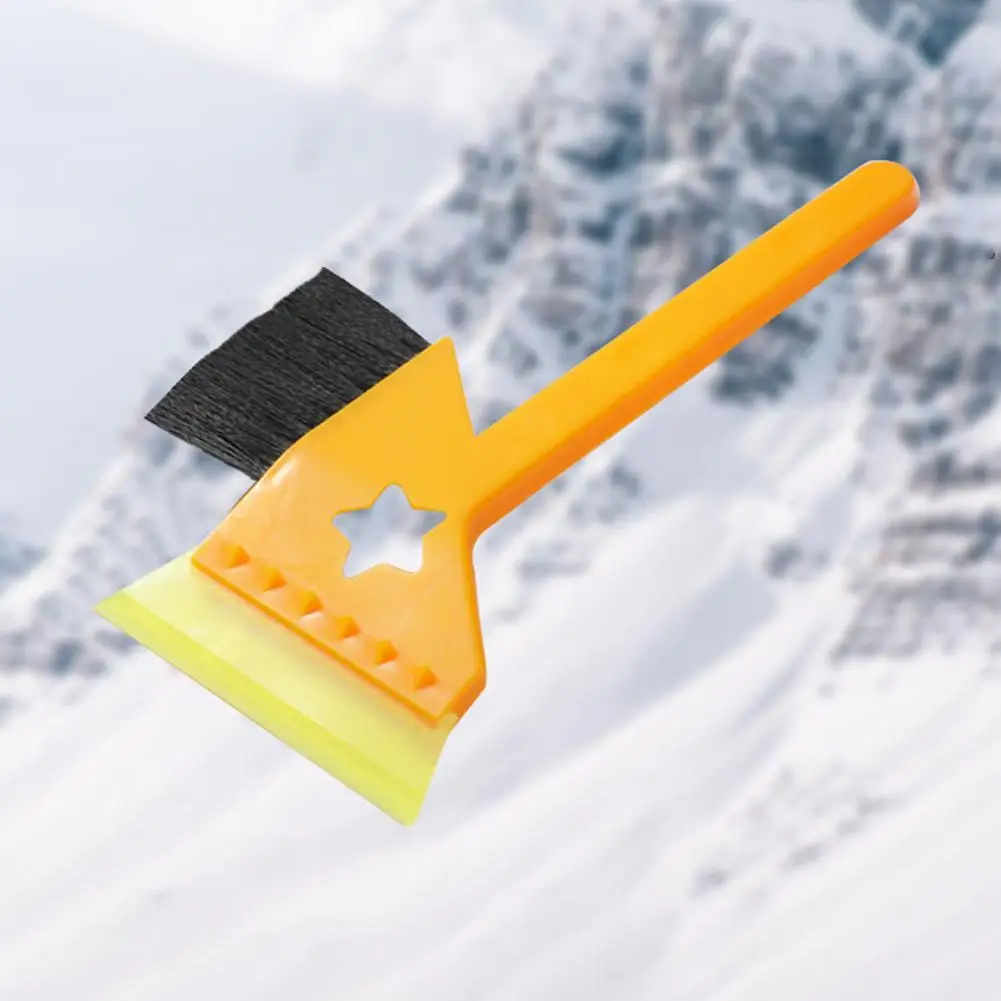 

2Pcs Convenient Plastic Solid Lightweight Solid Manual Ice Shovel Brush for Automotive Snow Ice Scraper Ice Scraper Brush