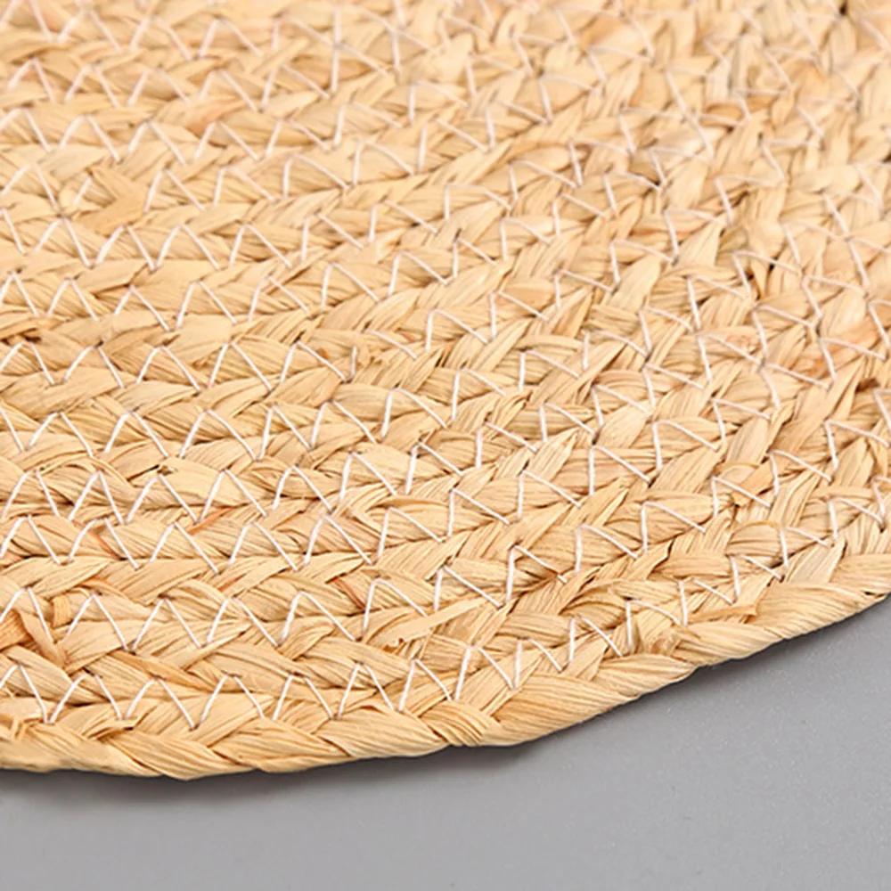 Джутовый коврик ручной работы для обеденного стола нескользящая Подставка