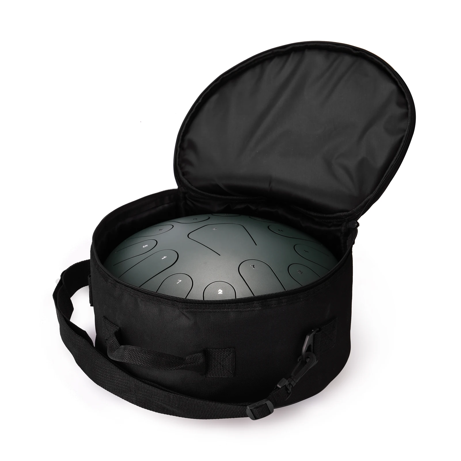 Барабан Handpan 12 дюймов 13 тонов стальной барабан для языка ручная кастрюля с