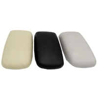 leather car armrest latch cover center console storage box switch lid cover protection pad seat supports for toyota corolla
