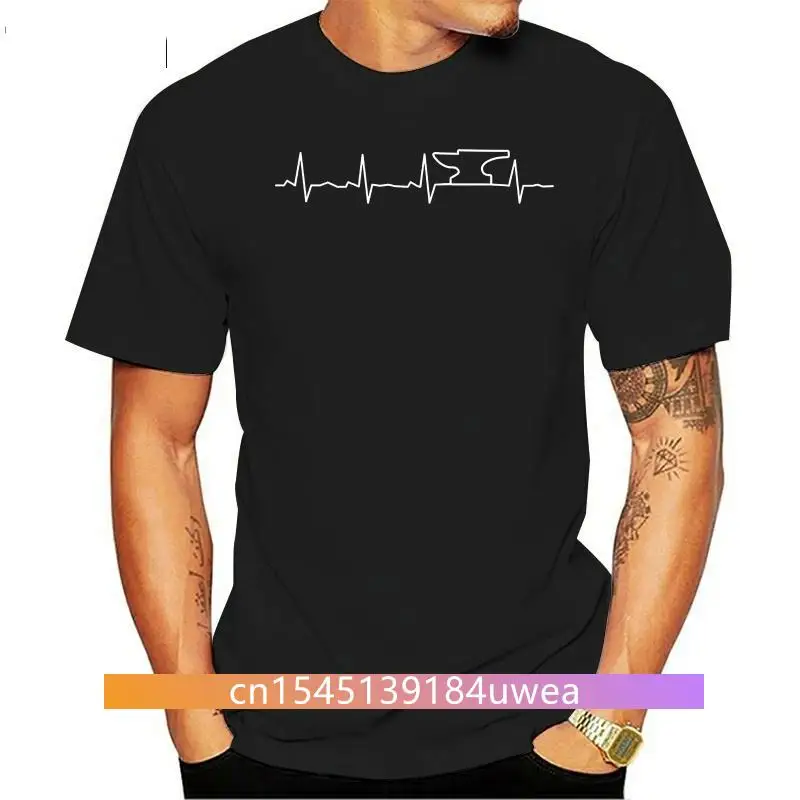 

Funny Blacksmithing Anvil Heartbeat Blacksmith T S