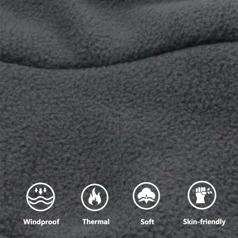 Мужская Уличная зимняя многофункциональная термальная маска утепленная