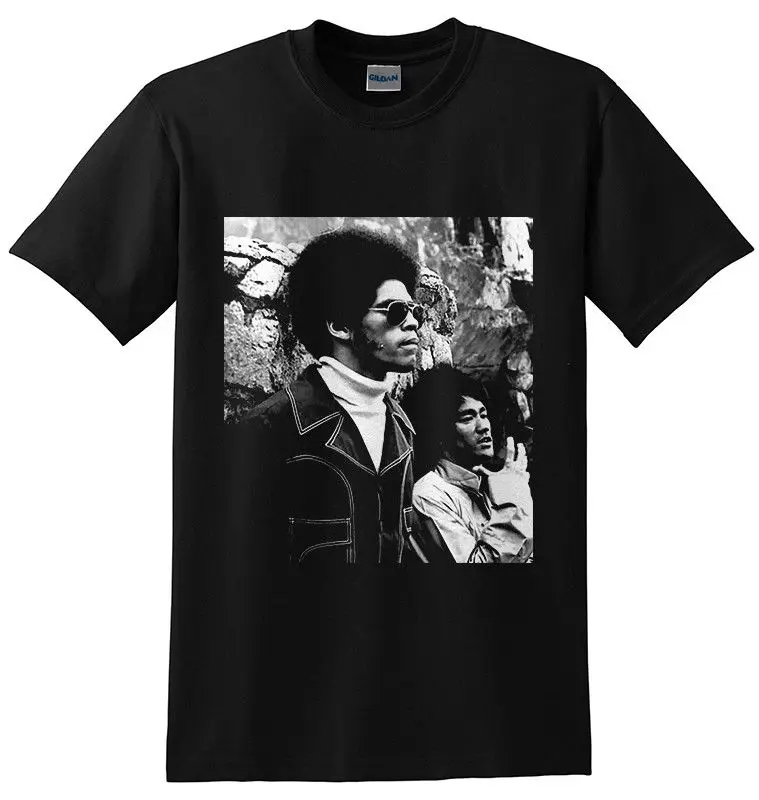 

Jim Kellyp - Enter The Dragon Retro Short Sleeve Black T Shirt 2019 Brand Homme Tees Print T-Shirt Men Harajuku Brand T-Shirts