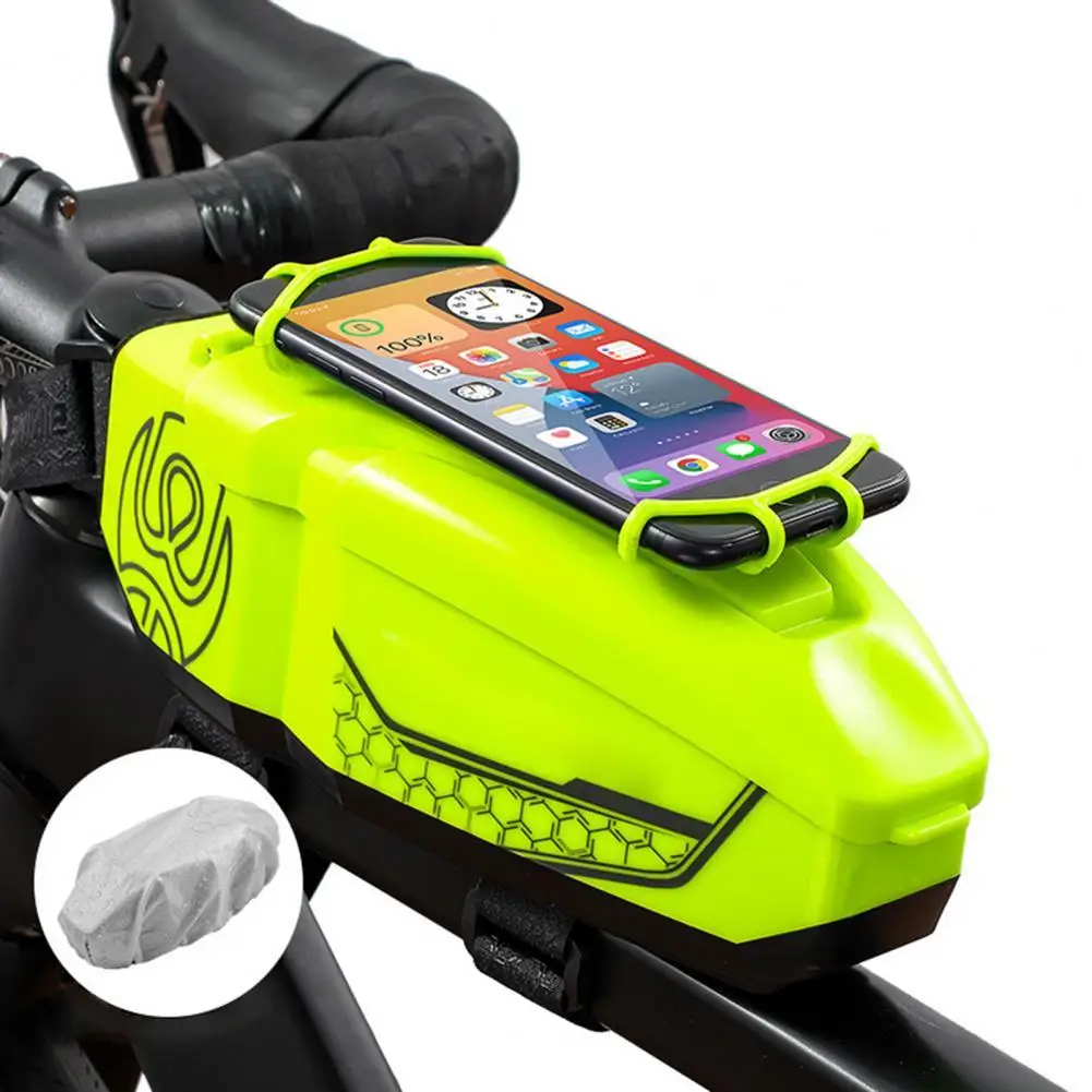 

Bicycle Bag Compact Waterproof PC Shell Bike Bag with Phone Holder Cycling Bicycle Accessories Bike Phone Holder