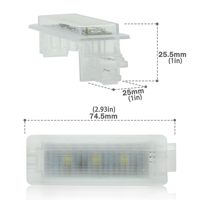 Автомобиль с открыванием светодиодная дверная предупреждающая лампа
