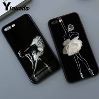 ballerina in skirt coque shell phone case for iphone 13 8 7 6 6s plus x xs max 5 5s se xr 11 11pro promax