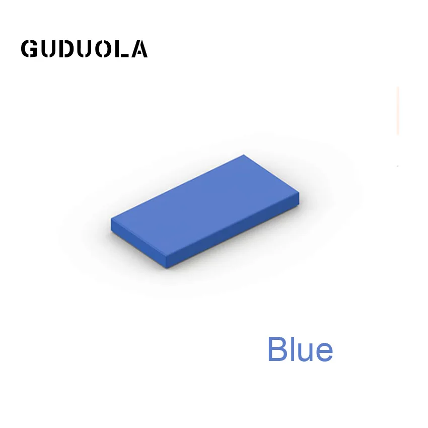 Плитка Guduola 2x4 (пластины/Специальные) 87079 строительные детали MOC мелкие частицы