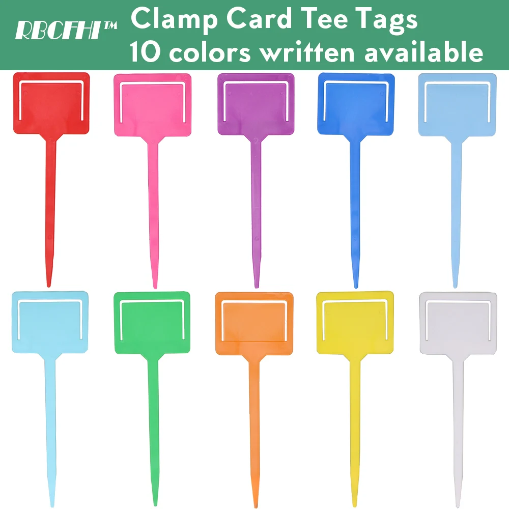 Красочные пластиковые бирки завода T садовый этикетка Водонепроницаемый детская