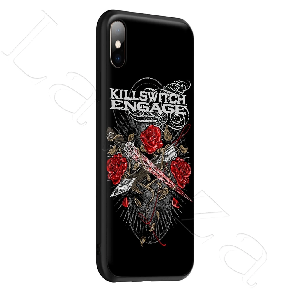 Lavaza Killswitch Engage Five Finger Silicone Soft Case for iPhone XS Max XR X 8 7 6 6S Plus 5 5S SE | Мобильные телефоны и