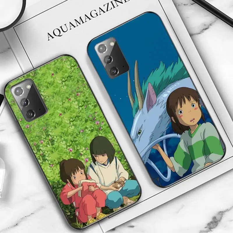 

YNDFCNB Spirited Away Phone Case for Samsung Note 5 7 8 9 10 20 pro plus lite ultra A21 12 72