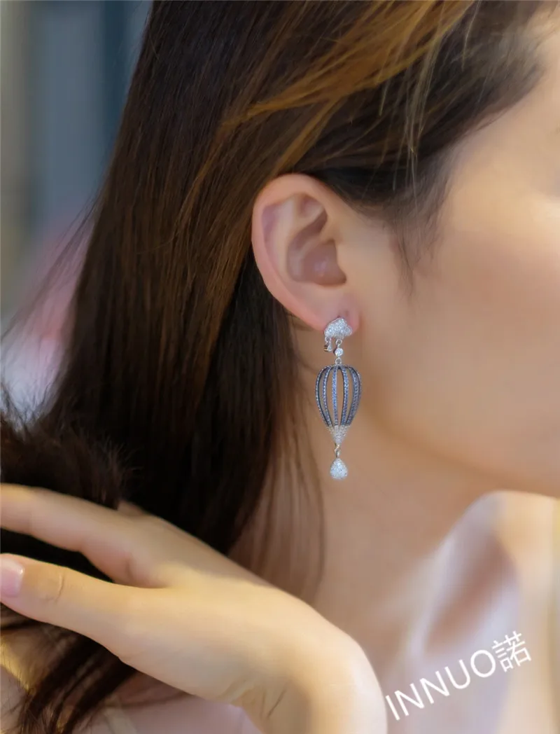 Женские серьги в виде воздушного шара с кристаллами|earrings for|balloon earringsearrings for women