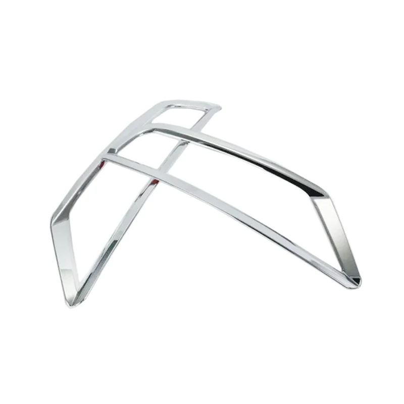 2 шт. автомобильный корпус ABS Хромированная накладка задняя лампа заднего