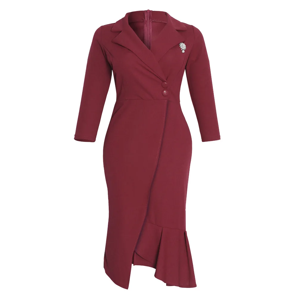 

African Dresses for Women African Women V-neck Long Sleeve Dress African Clothes for Women African Dress