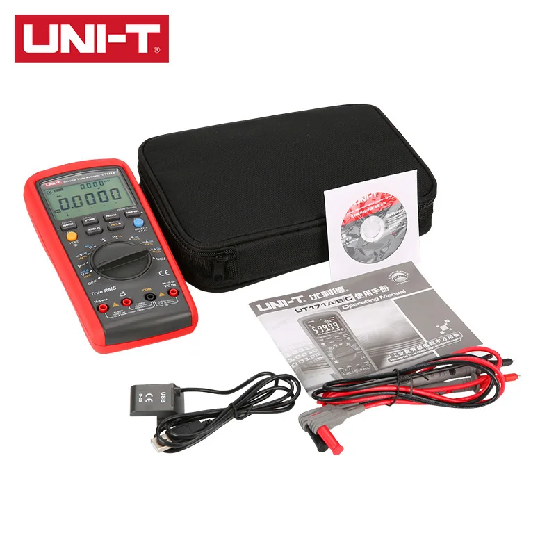 UNI-T UT171A UT171B UT171C Промышленный Цифровой мультиметр измеряющий истинные