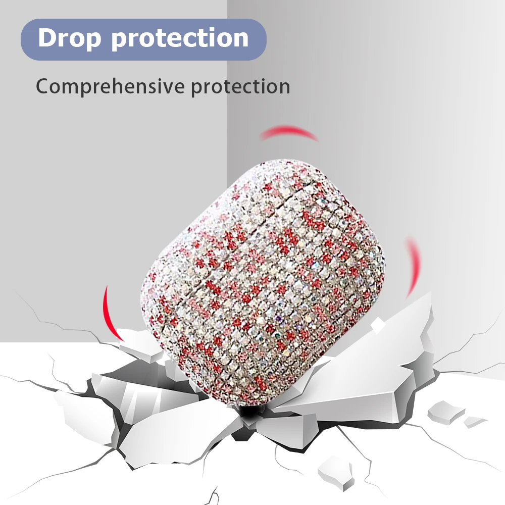 

Paste drill Earphones Case For Apple AirPods Pro 3 Wireless Headphone Cover For Air Pods Pro 3 Thunder Battlegear Charging Box