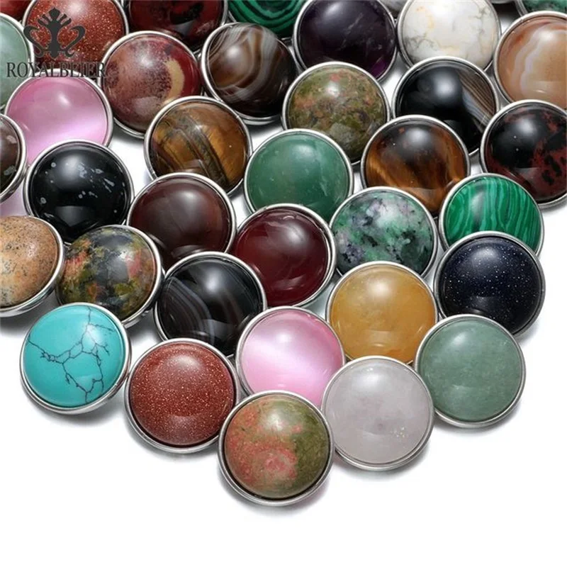 

10 шт./лот 18 мм кнопки многоцветные камни Подвески подходят оснастки браслет для 18 мм/20 мм оснастки ювелирных изделий DIY ювелирных изделий