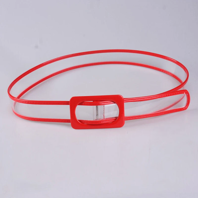 

Belt Resin Colorful Transparent Belt Waist Belts Women's Belt Long Belt Beautiful