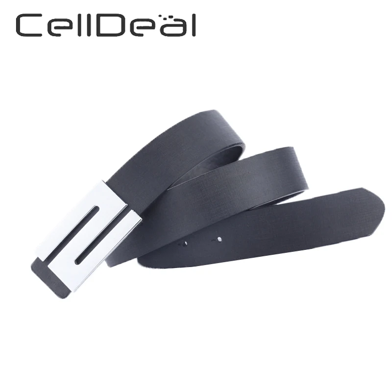 Повседневный деловой ремень для отдыха мужской модный с низким вырезом