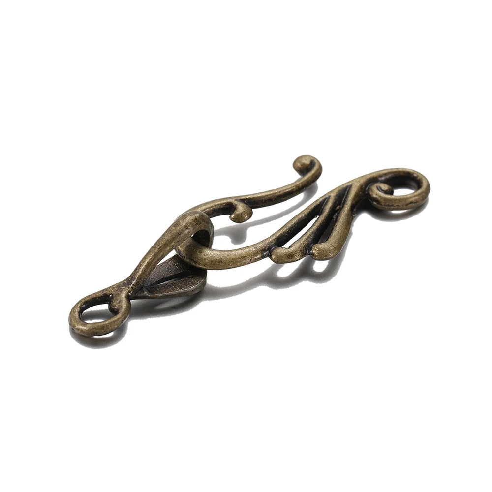 10 компл./Лот античный золотой цветок драгоценности Аксессуары для