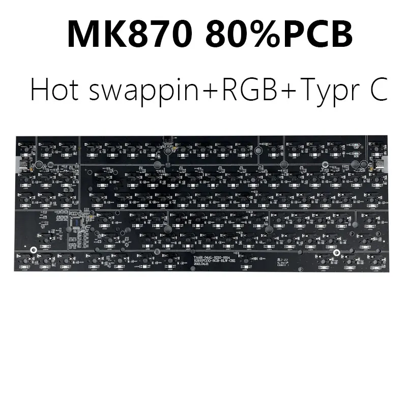 Клавиатура Механическая FL ESPORTS MK870 x 80% 87 клавиш rgb переключатель светодиоды |
