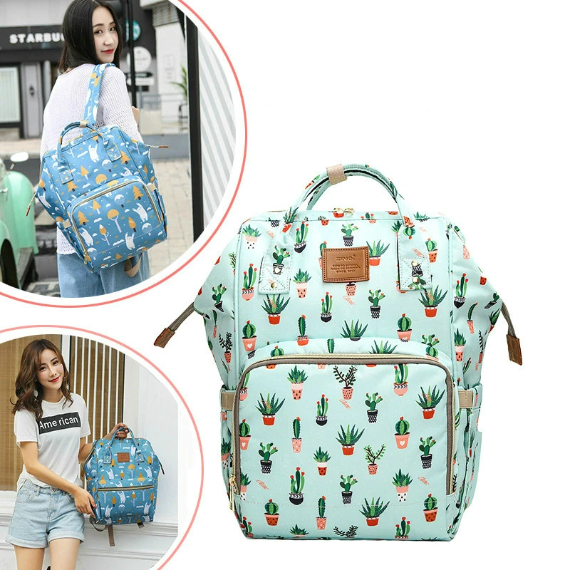 Рюкзак для мам с подвеской на колесиках Детские рюкзаки ухода за ребенком сумка