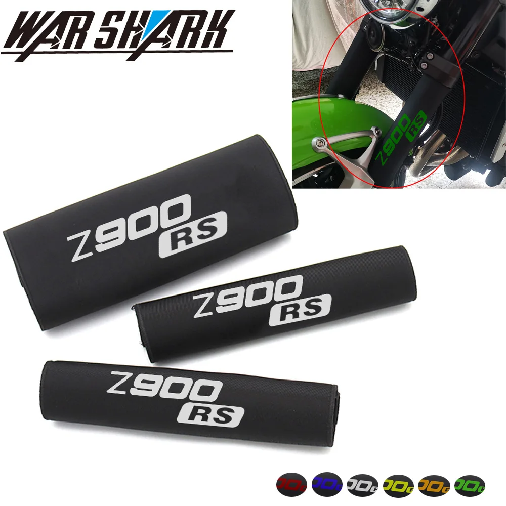 

Motorcycle Rear Front Fork Protector Shock Absorber Guard Wrap Cover Stretch Fabric Fits For KAWASAKI Z900RS