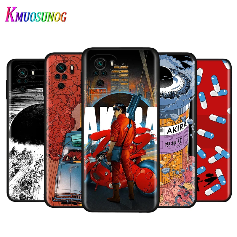 

Silicone Cover Akira Anime For Xiaomi Redmi Note 10 10S 9T 9S 9 8T 8 7 7S 6 5A 5 4 4X 5G Pro Max Phone Case