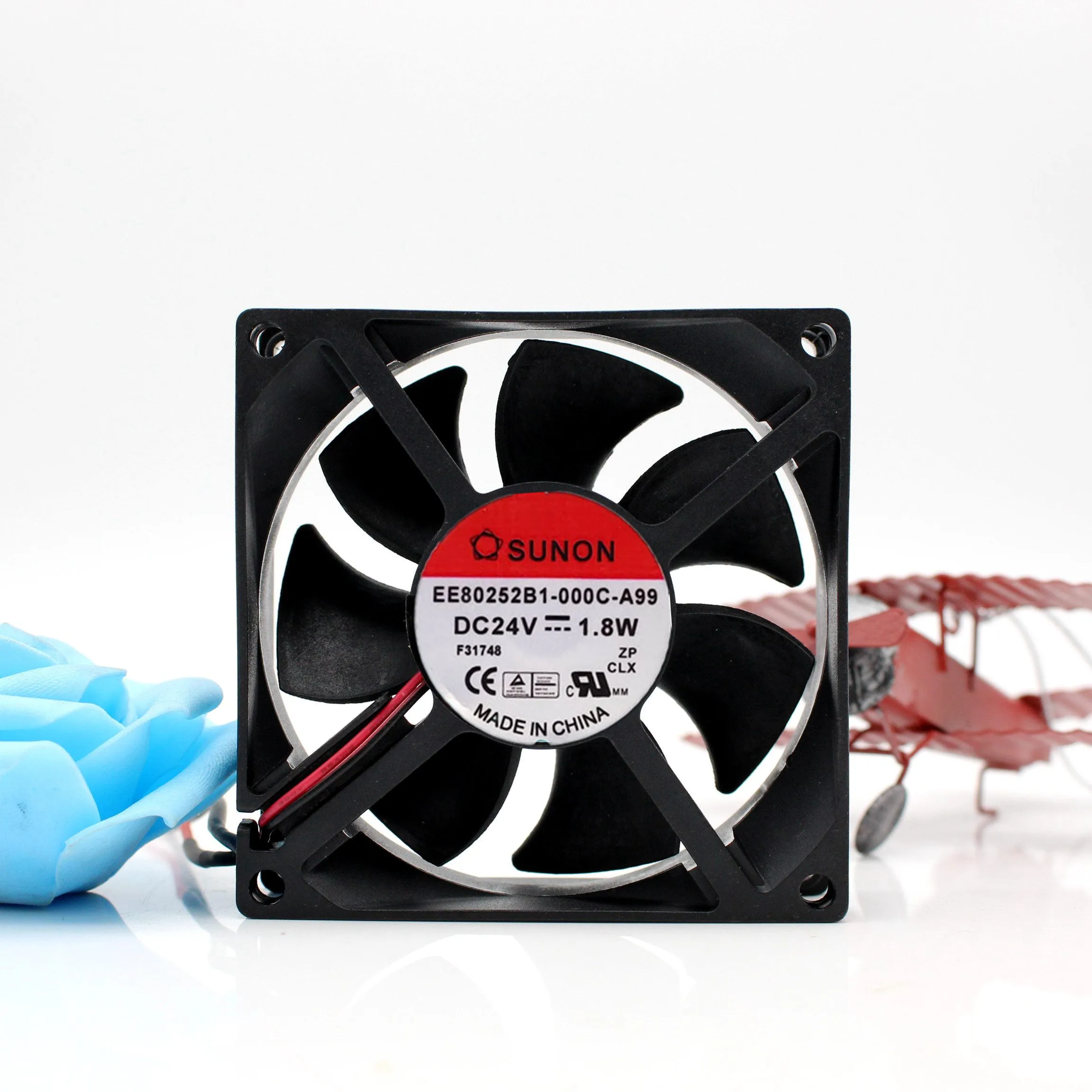 

EE80252B1-000C-A99 8025 24V 1.8W DC cooling fan 6 Month Warranty