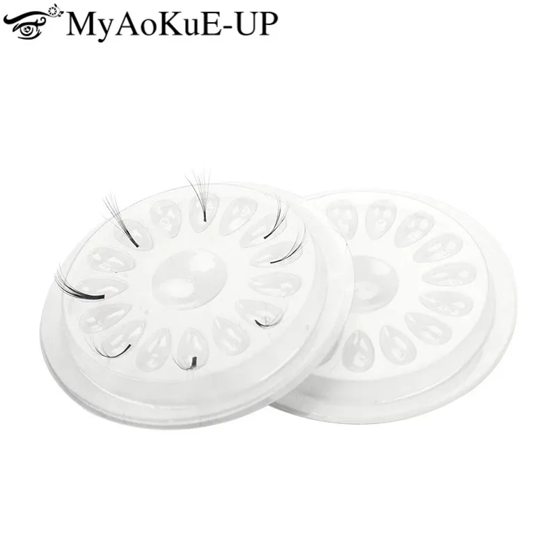 Прокладка клея в форме цветка пластиковая прокладка для наращивания ресниц