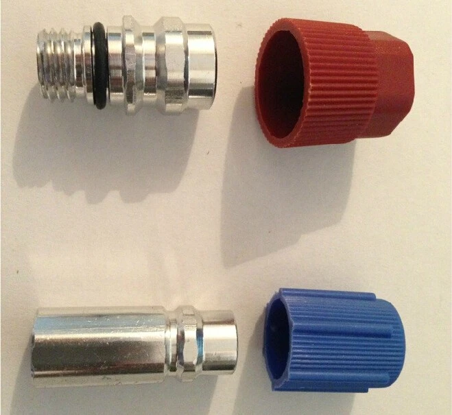 Одна пара 2 шт. автомобильный Кондиционер R134a порт для жидкости фтористый в сборе |