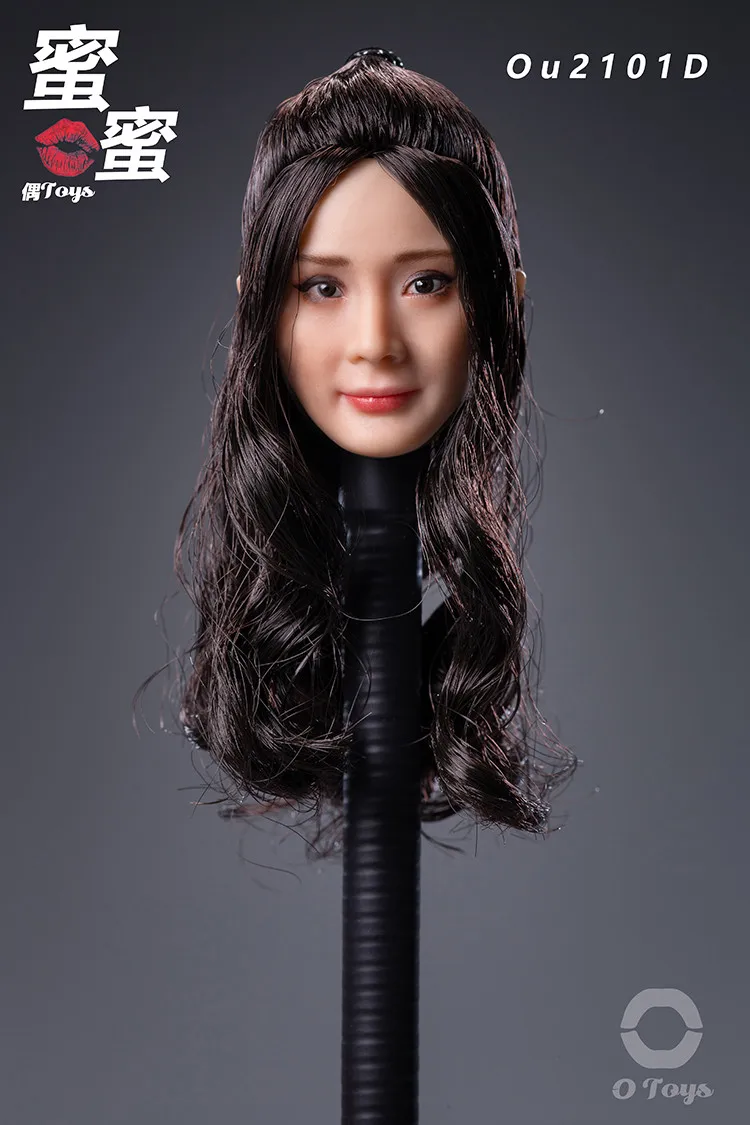1/6 OU2101 A/B/C/D женская голова азиатская Красивая Yang Mi Fit 12 дюймов экшн-фигурка тело