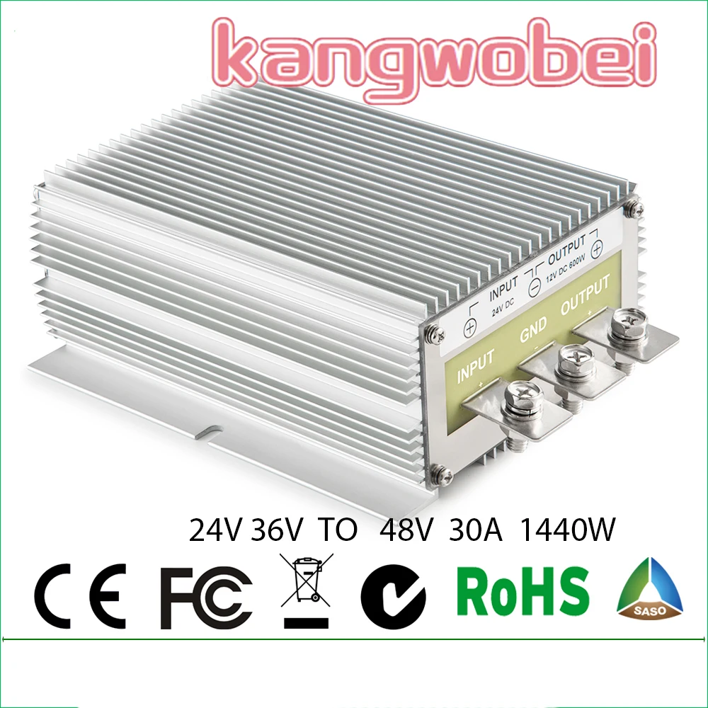 

24V 36V TO 48V 30A STEP UP DC DC CONVERTER PROMOTION 24VDC TO 48V DC 30 AMP 1440Watt H30-2436-48 CE RoHS Certificated