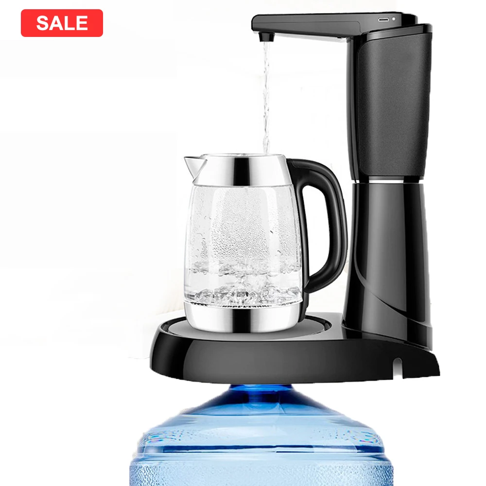 Электрический диспенсер для воды беспроводной портативный мини дозатор с USB