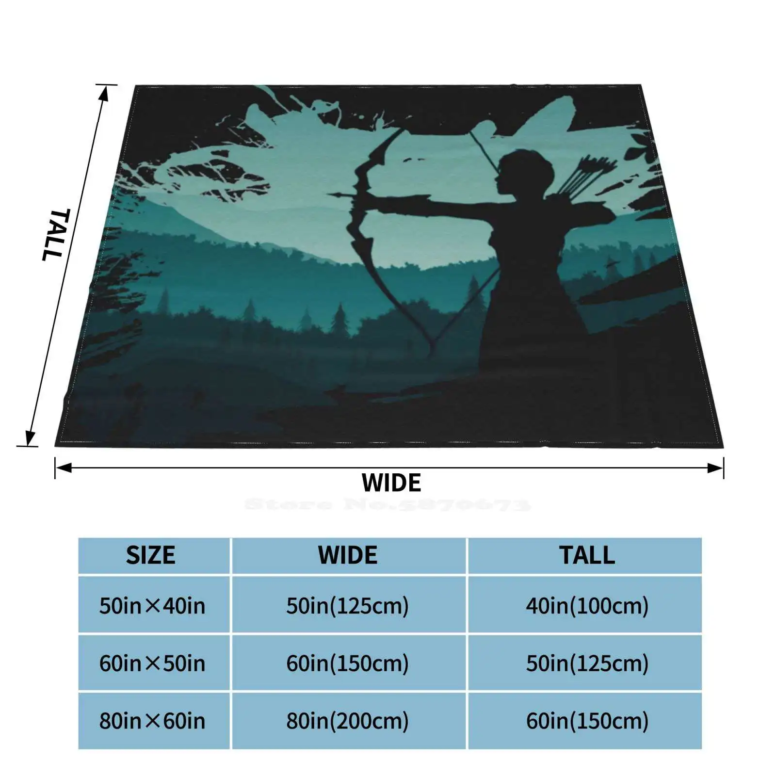 Женское одеяло с бантом и воздушным кондиционированием мягкое принтом лука