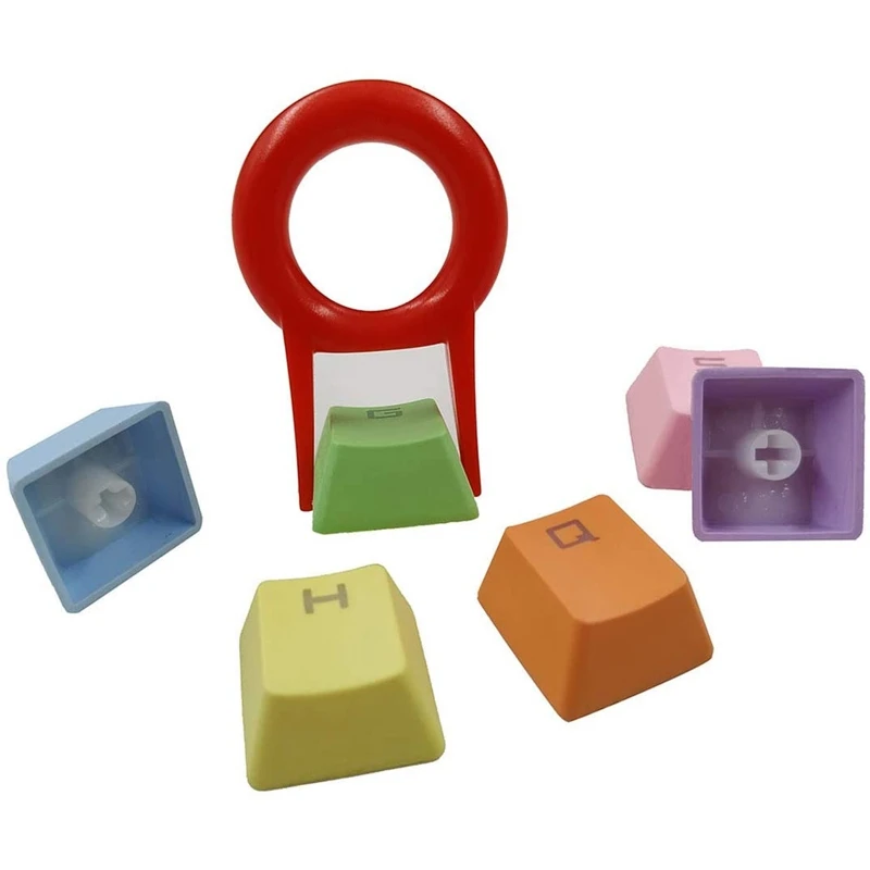 Клавиши 37 PBT двойной выстрел инъекции подсветкой колпачки с ключом съемник для