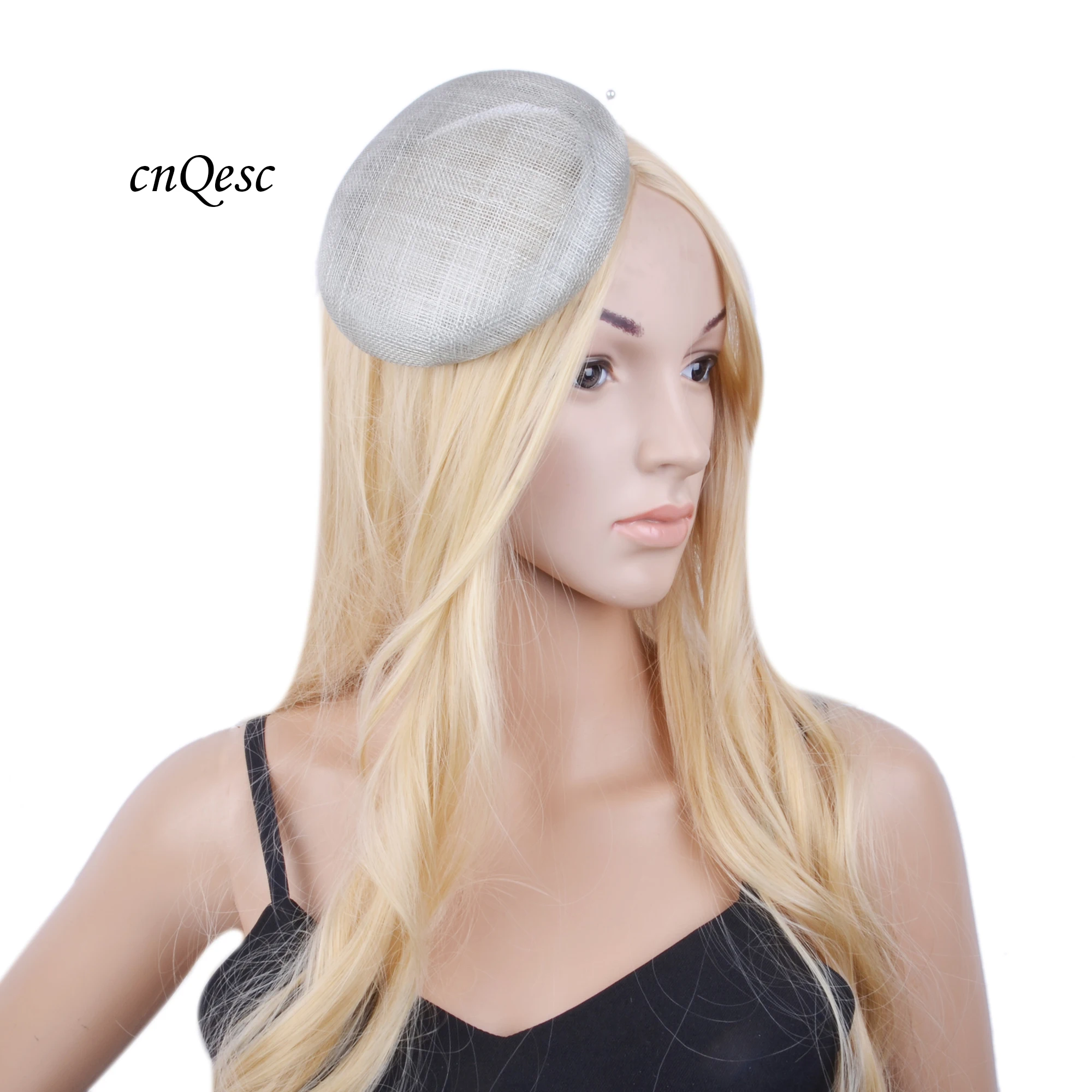 13 цветов. 14 см Высокое качество sinamay База pillкоробка с grossgrain sweatband для вуалетки