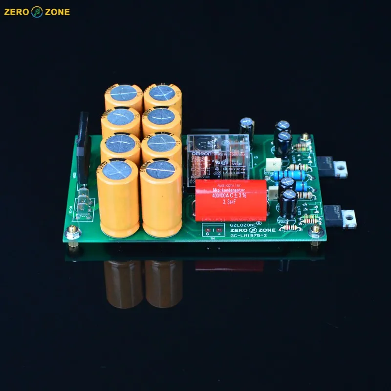 Hifi одна пара Assembeld Gaincard (GC) LM1875 параллельный усилитель мощности/комплект/печатная