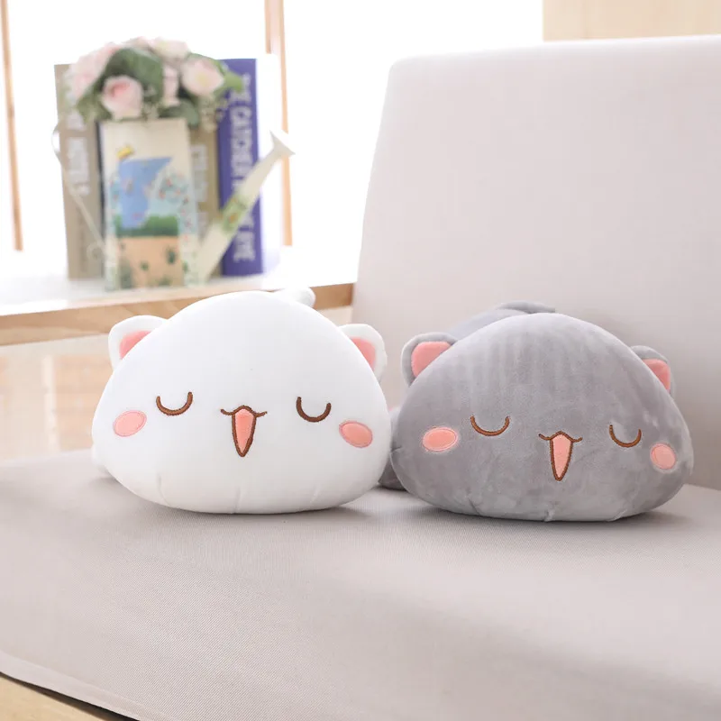 

Kawaii Lying Cat Plush Toys Stuffed Cute Cat Doll Lovely Animal Pillow Soft Cartoon Cushion Kid Christmas Gift