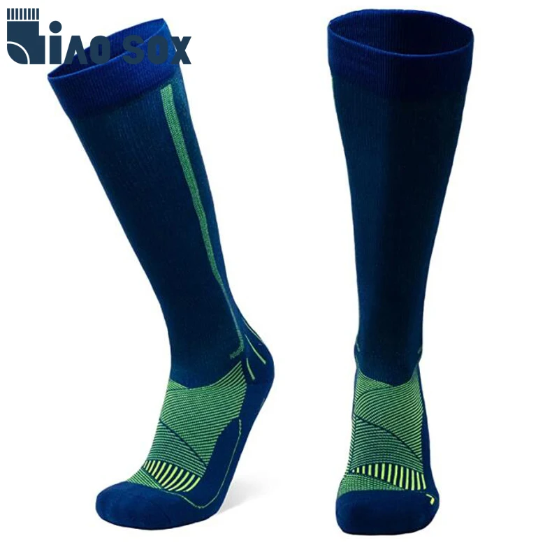 Носки компрессионные для мужчин и женщин длинные чулки велоспорта тренажерного
