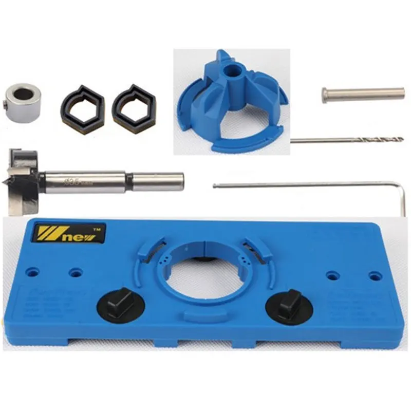 35 чашка мм стиль шарнирное сверло сверлильный направляющий дверь отверстие