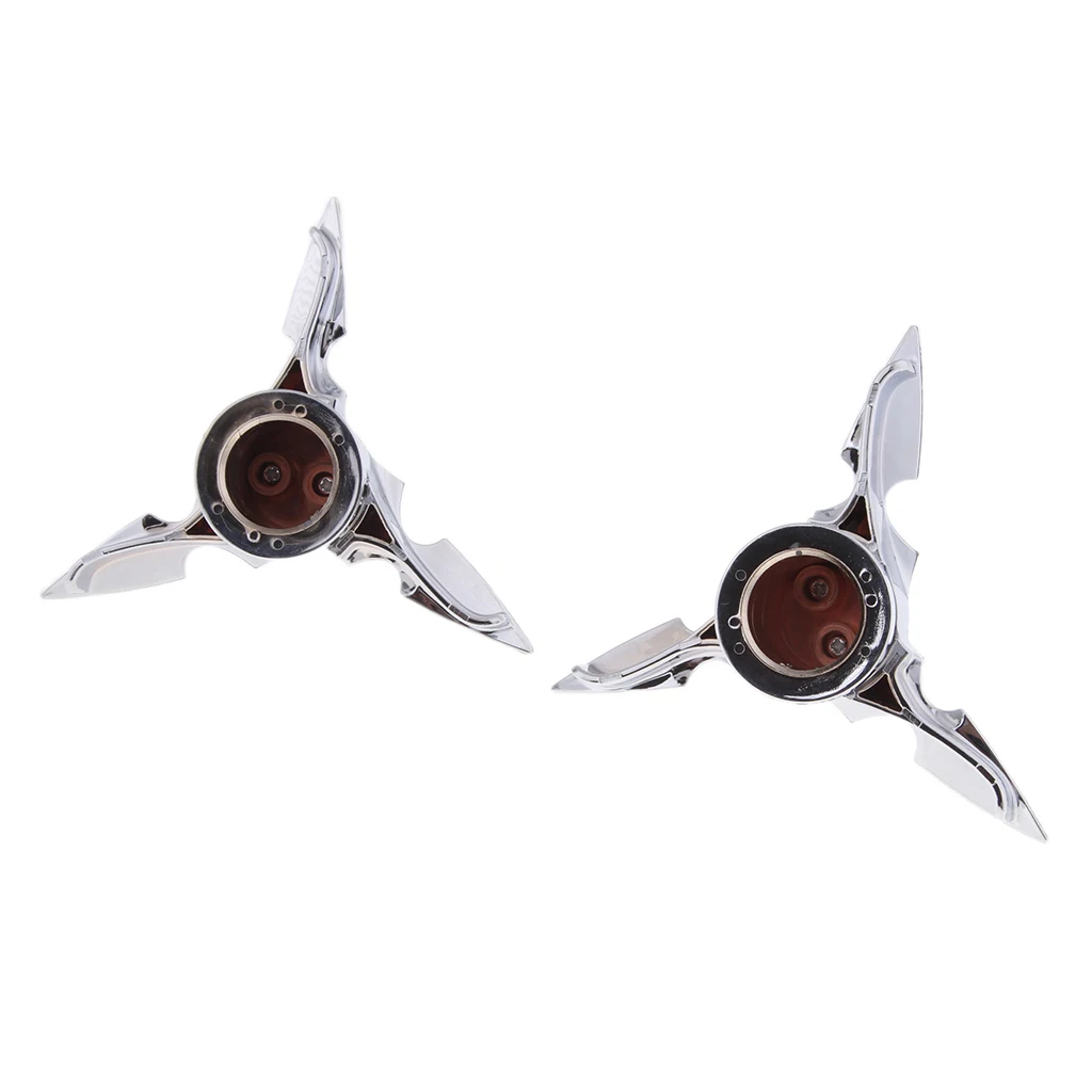 Chrome Spun Blade Axle Caps For 2008-2013 | Автомобили и мотоциклы