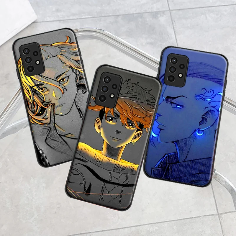 

Japanese Anime Tokyo Revengers Phone Case For Samsung Galaxy A11 A21S A31 A32 A41 A42 A51 A52 A71 A72 Soft silicone Cover Fundas