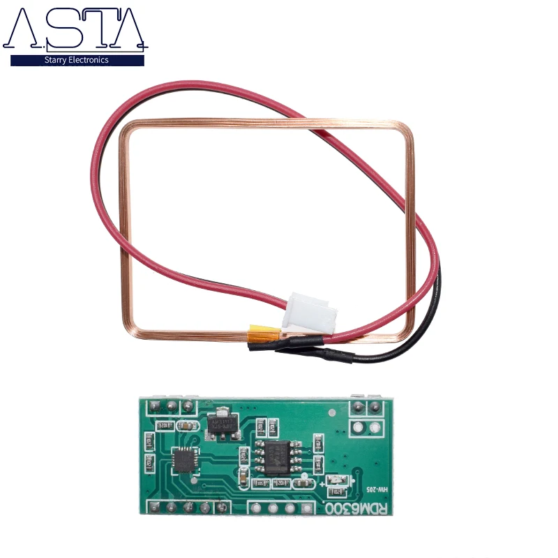 125 кГц RFID считыватель Модуль RDM6300 UART Выход Система контроля доступа - купить по