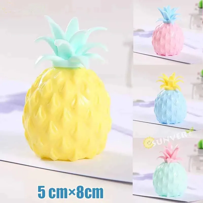

Hot Soft Pineapple Fidget Toys-stress Squishy Globbles Antistress Ball Sensory Figet Toy Mochi Reliever Squishies For Kids Adult