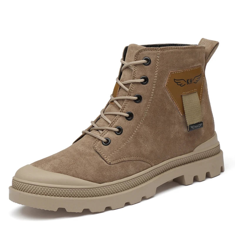 

Fashion Soft Man Casual Indoor Outdoor Traveling Leather Men Ankle Boots