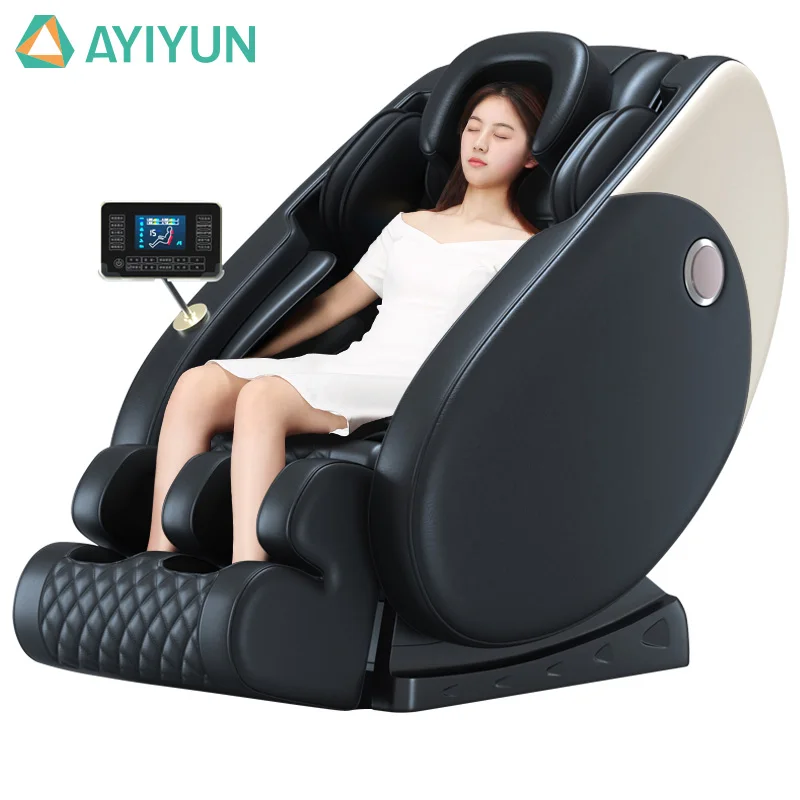 

AYIYUN E6,Luxury Electric Zero-Gravity Shiatsu massage chair,Airbag Surround Bluetooth music massager,Medicine Heating Chair