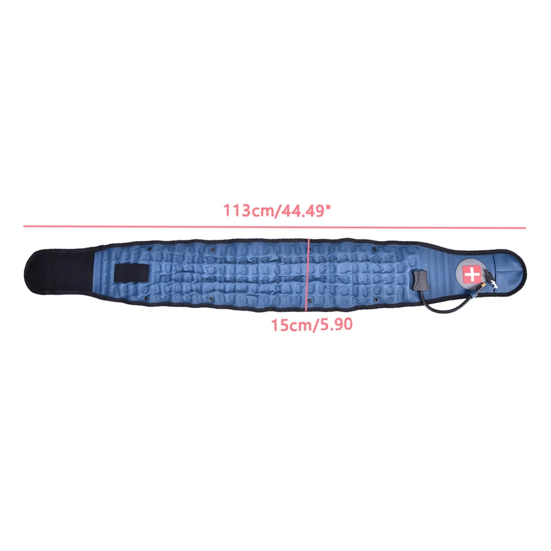

Decompression Lumbar Support Belt Waist Air Traction Brace Spinal Back Relief Belt Backach Pain Release Massager Unisex