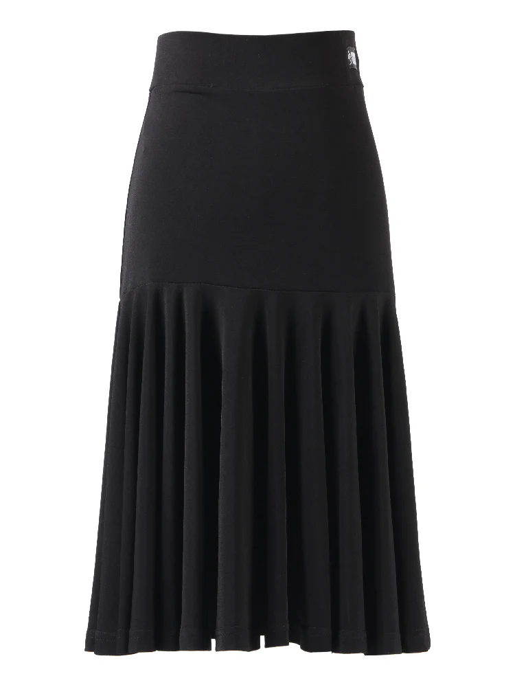 

Latin dance skirt half-length dance clothes new ruffled half skirt adult practice clothes half skirt A2087